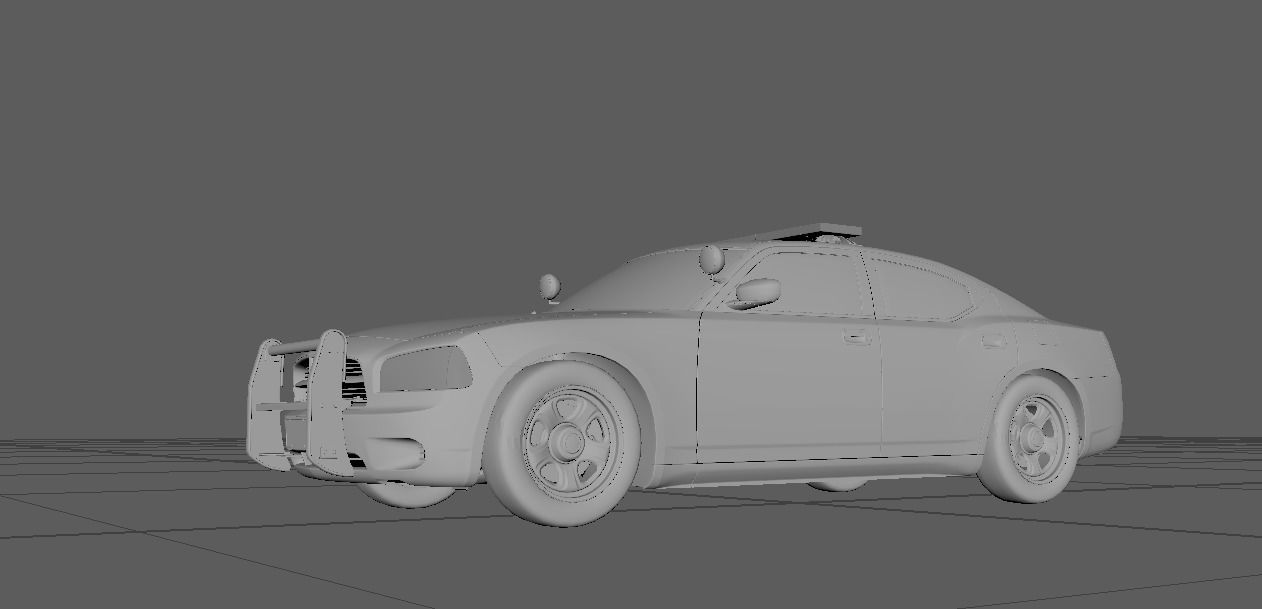 rig car 3D modle 3D print model_1