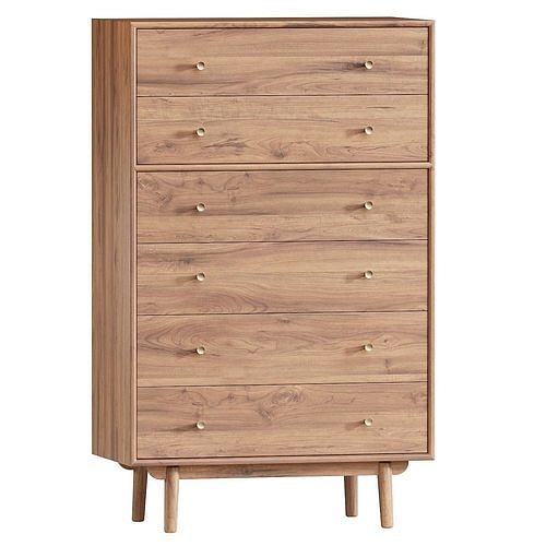 West Elm Keira 6 Drawer Dresser 3D model