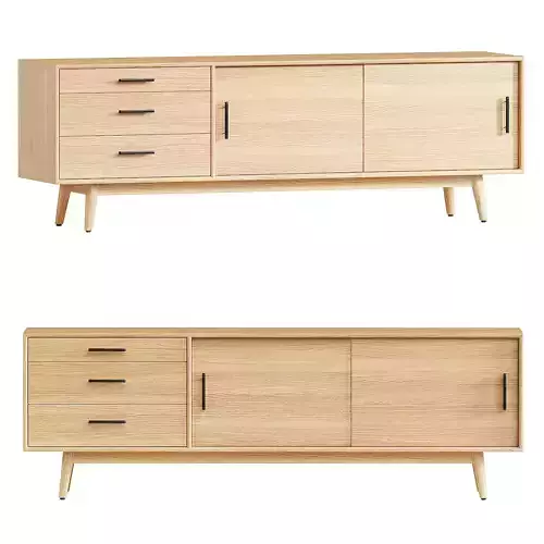 Mid-Century Media Console