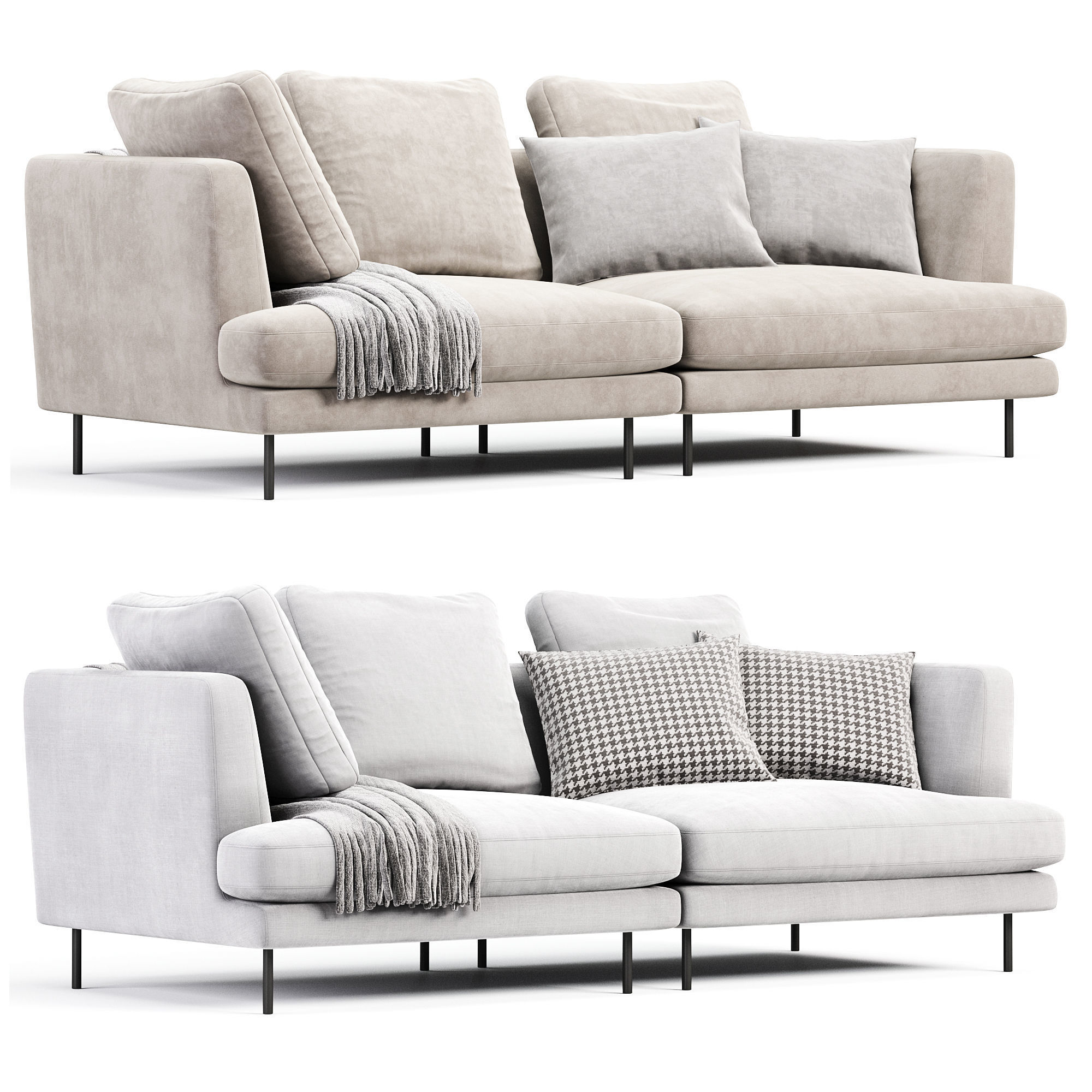 Apollo Sofa by Valyou Furniture 3D model CGTrader