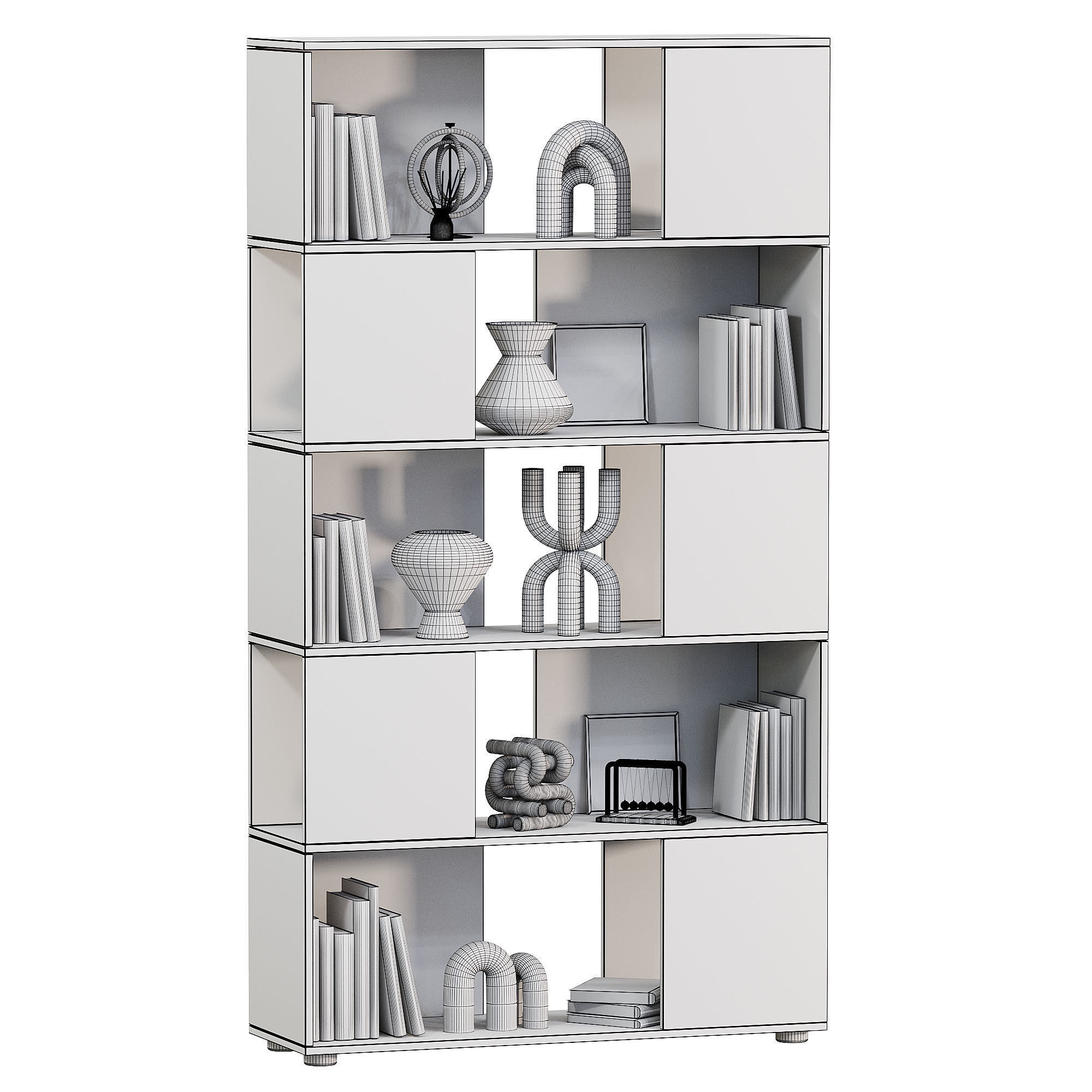 Larsen-2 Rack Larsen wood-2 3D model_1