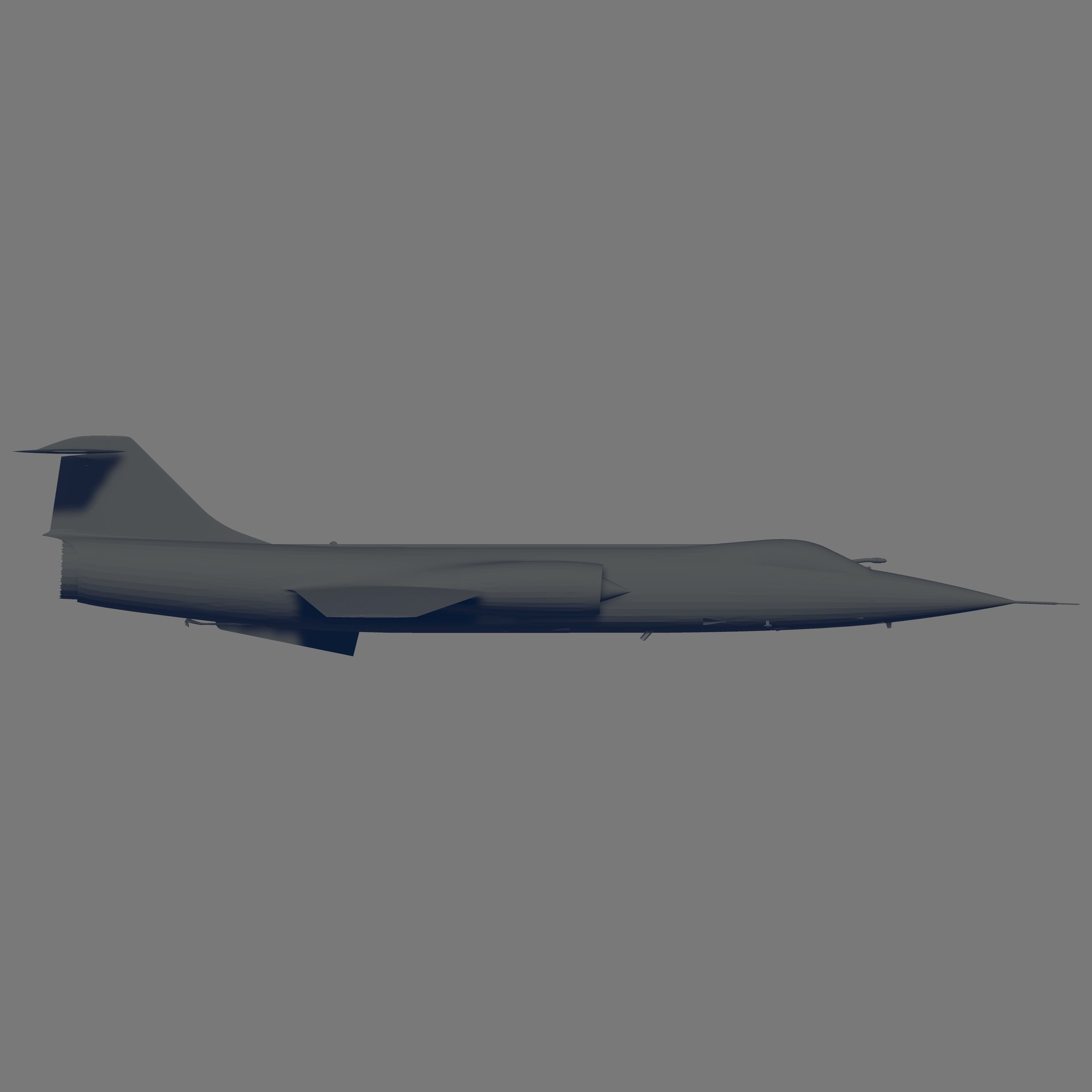 F-104C Starfighter 3D model_3