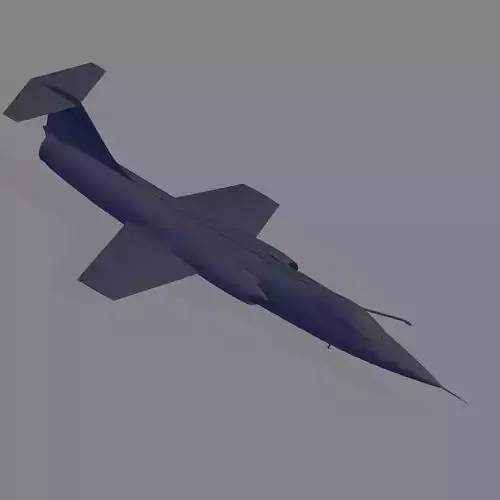 F-104C Starfighter 3D model