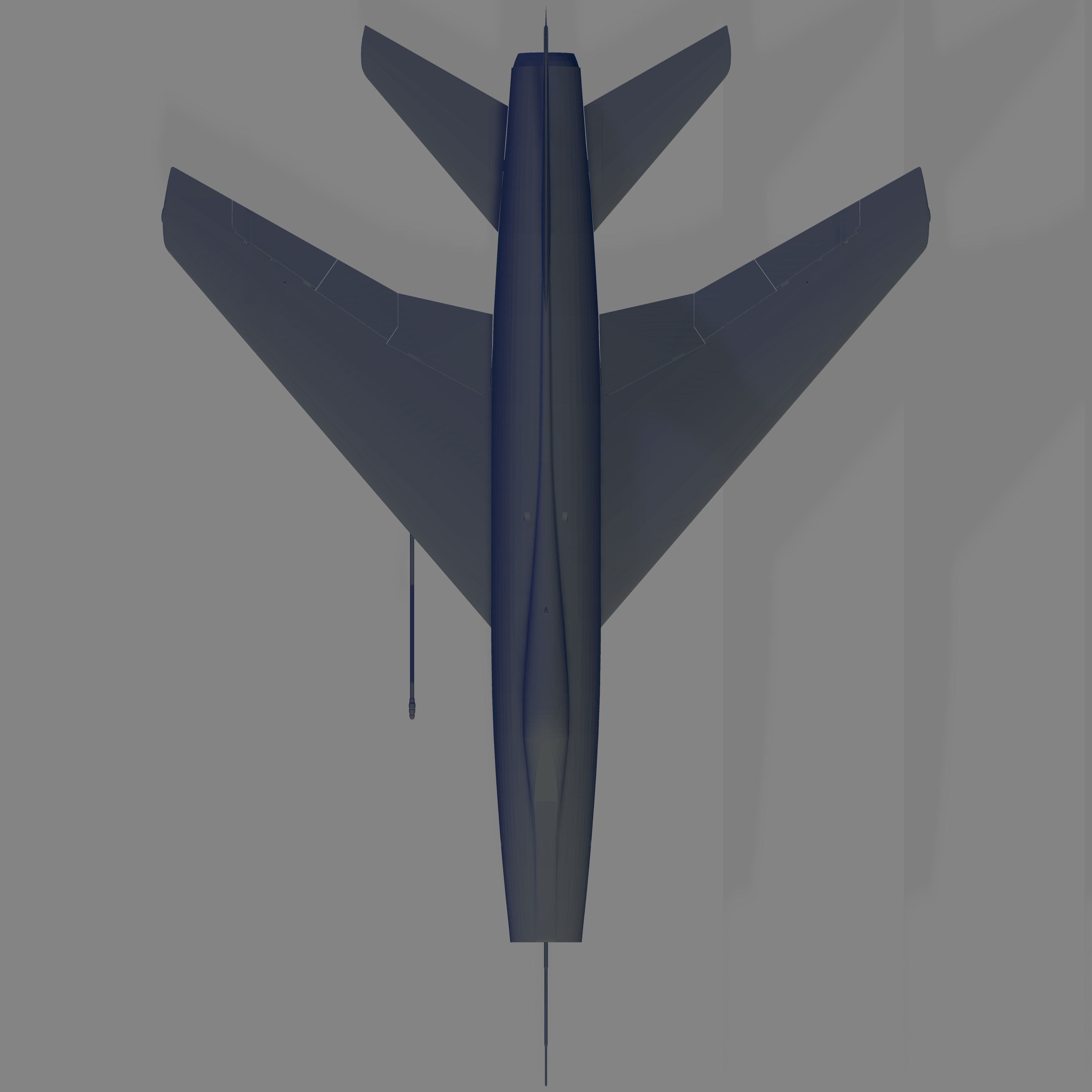 F-100D Super Sabre 3D model_5