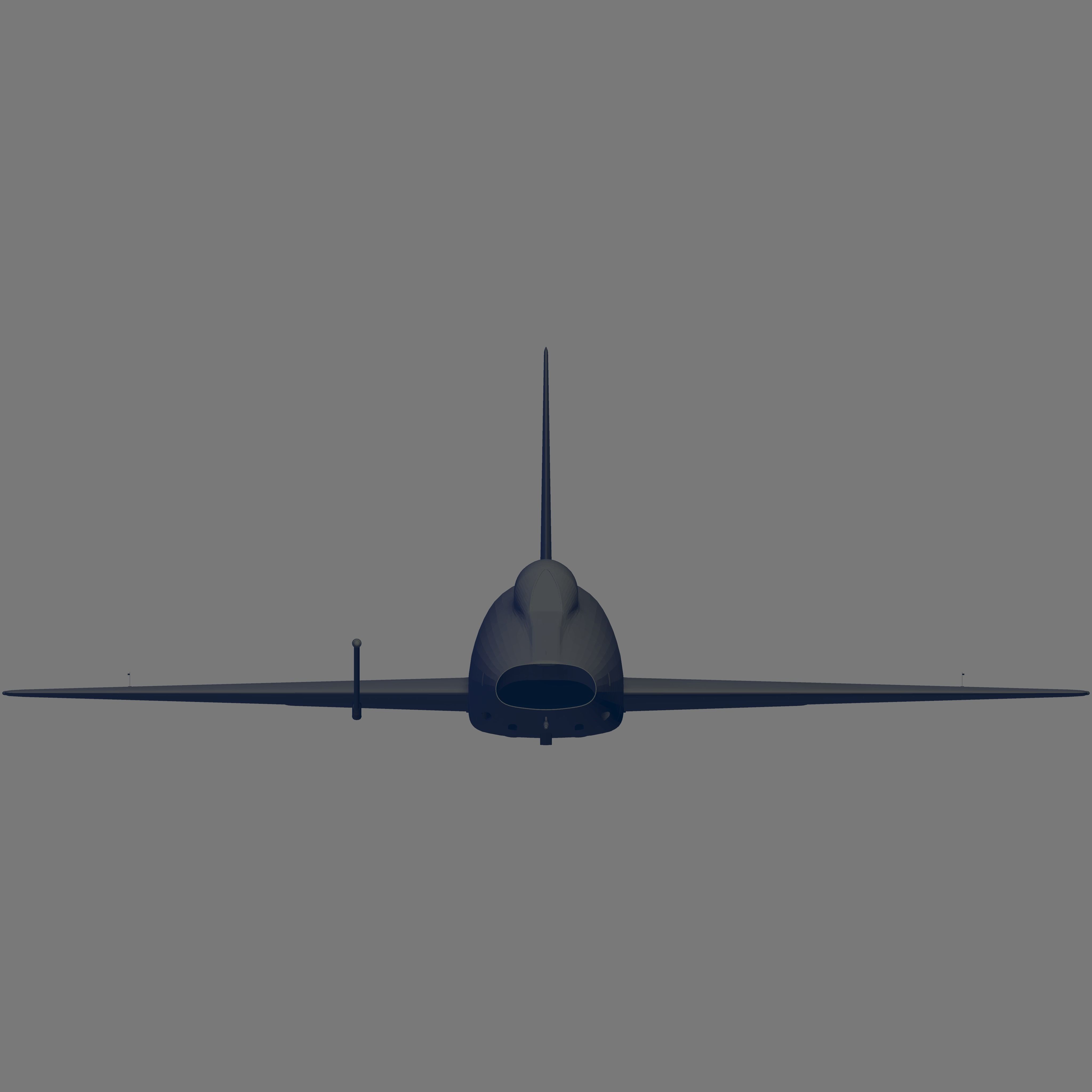 F-100D Super Sabre 3D model_2