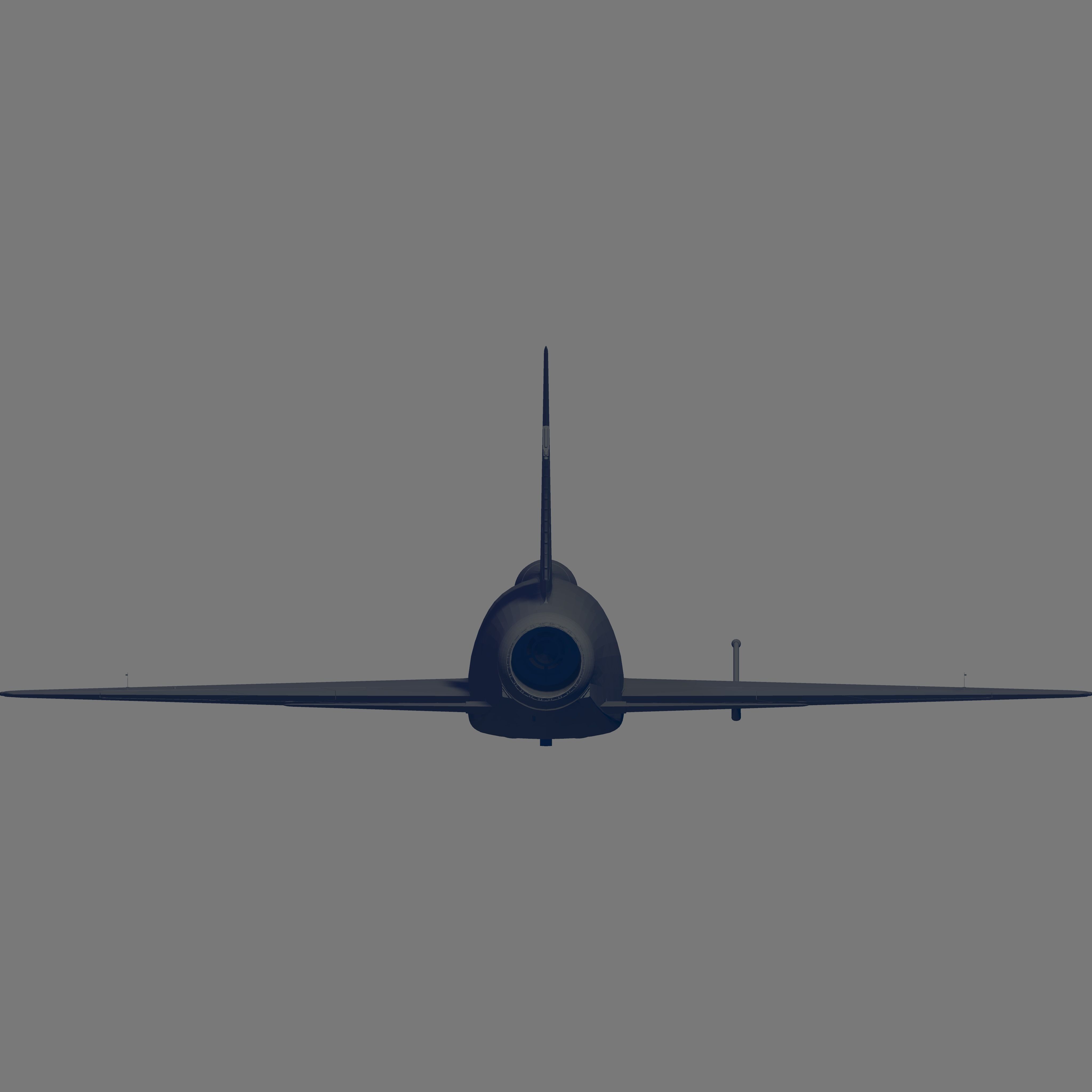 F-100D Super Sabre 3D model_4