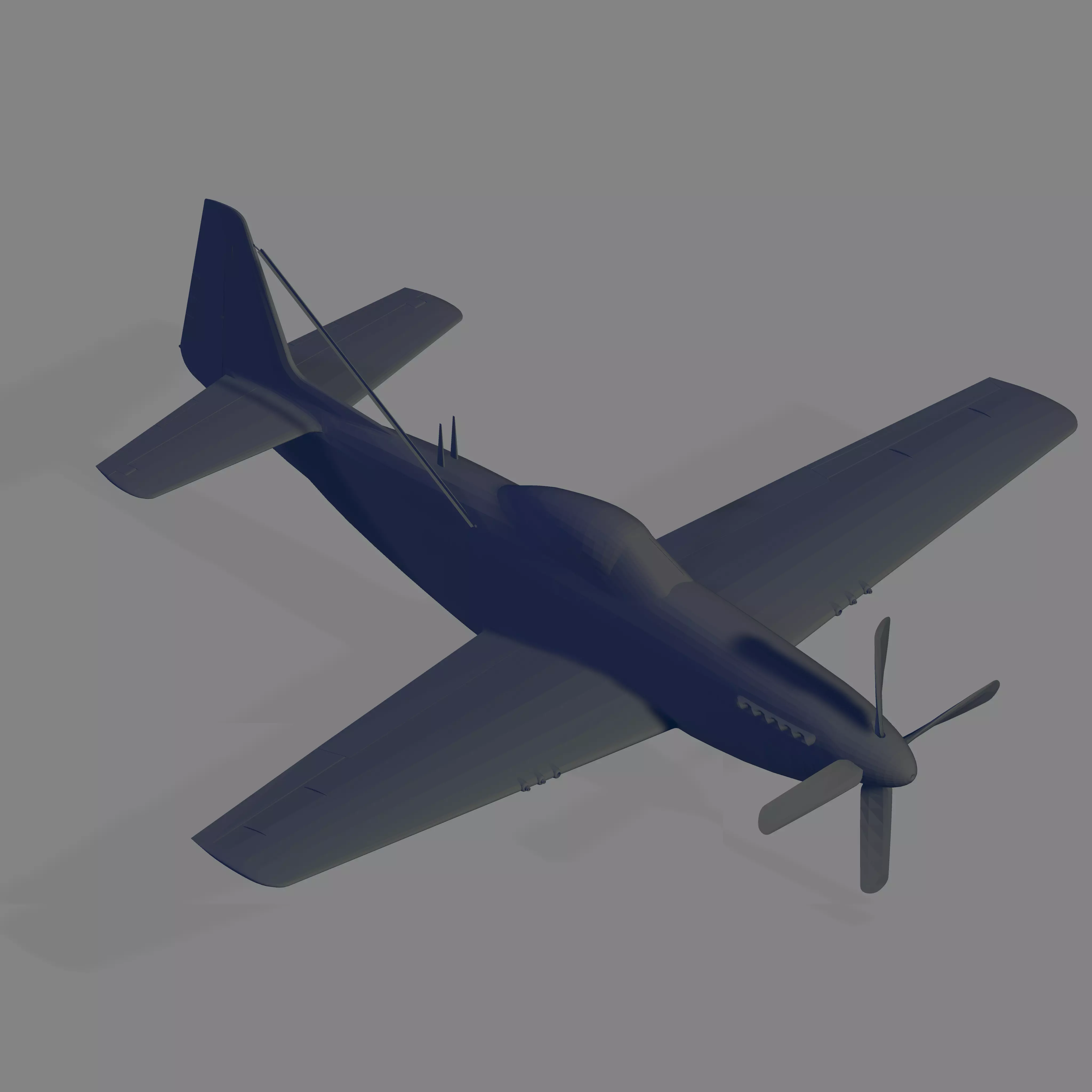 P-51H-5-NA 3D model_0
