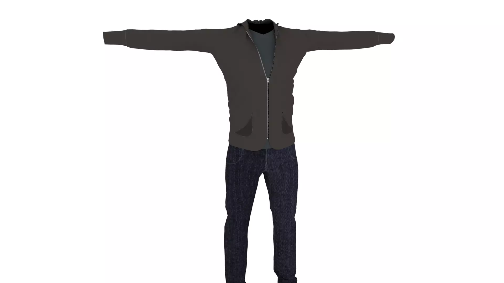 Clothing Low-poly 3D model