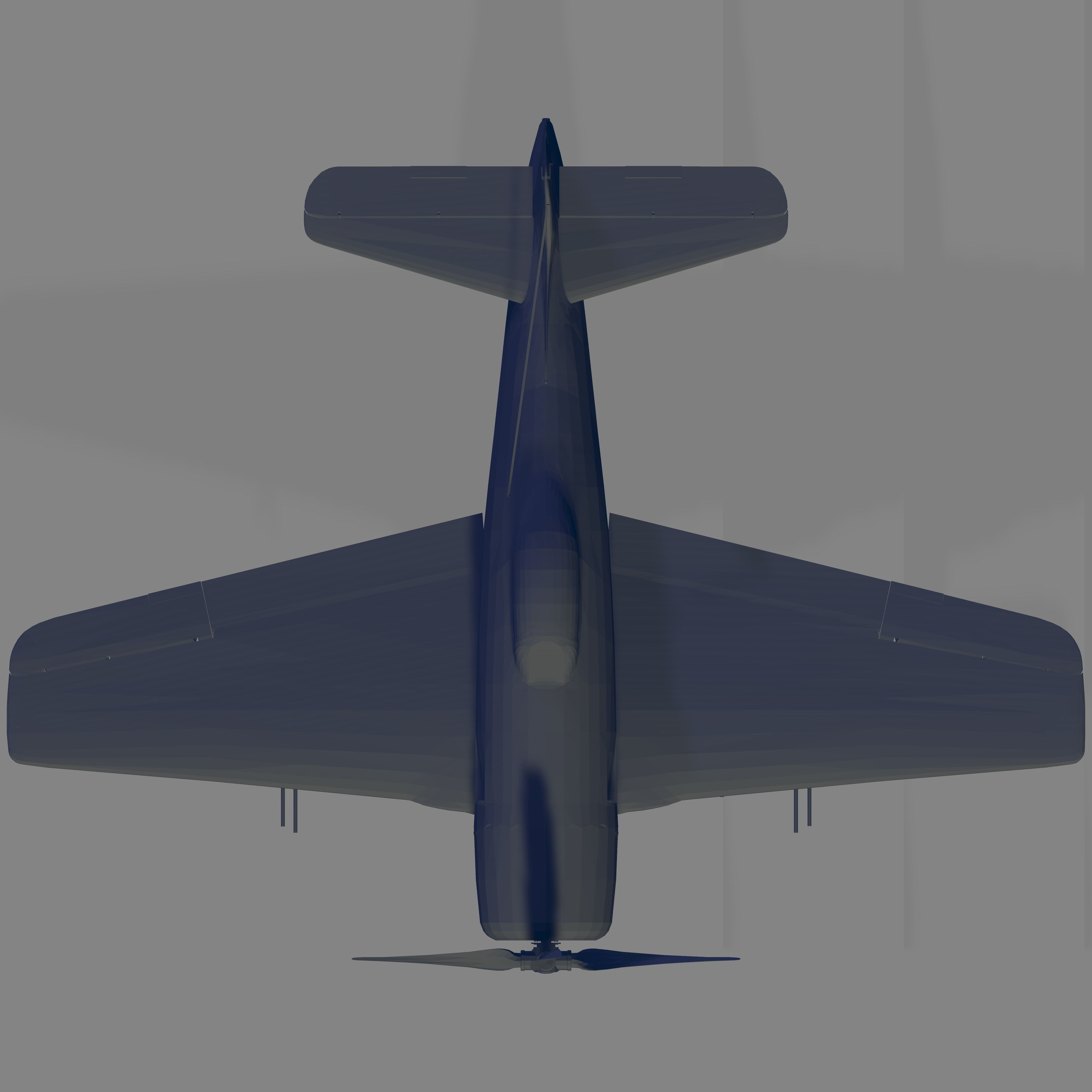 F8F-1B Bearcat 3D model_5