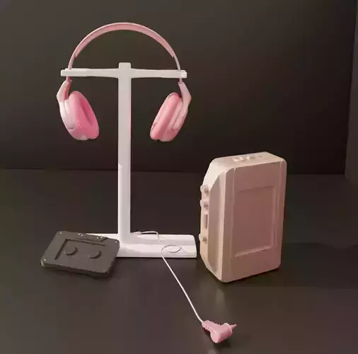 headphone and walkman