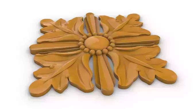 3D flower for CNC 