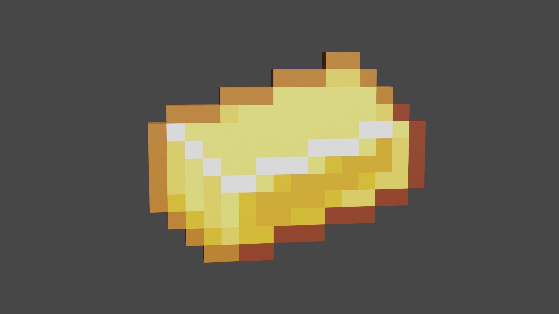 3D model Minecraft Gold Ingot VR / AR / low poly CGTrader 3D model Minecraft Gold Ingot VR / AR / low poly CGTrader