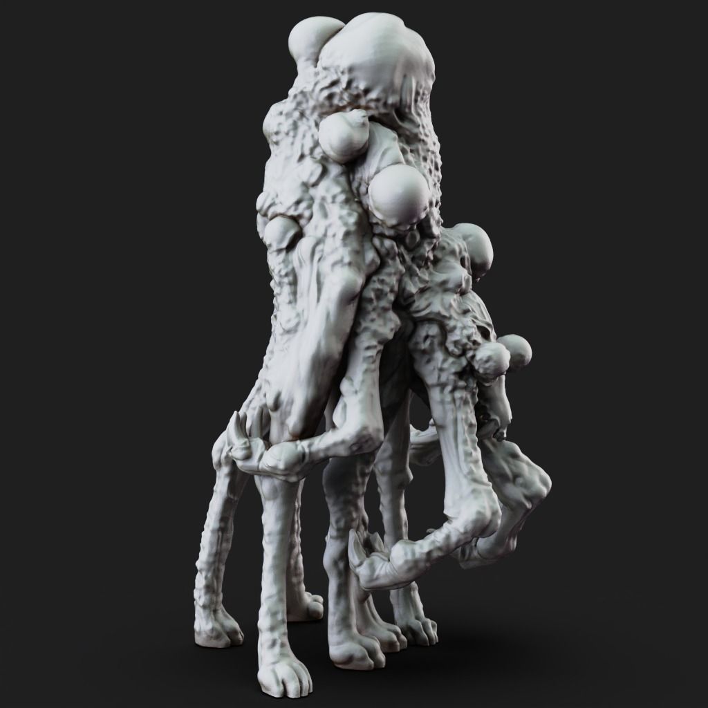 Guard Dogs - 3D Printable TTRPG - PRESUPPORTED - 32mm 3D print model_10