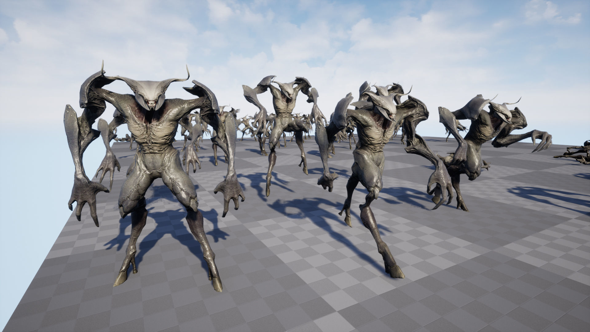 Faceless Demon 3 Low-poly 3D model_21