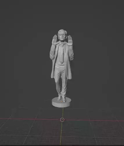 Quentin Tarantino 3D print model