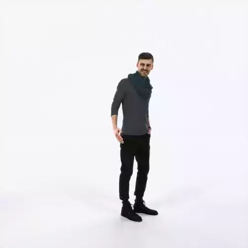 Posture 03B Couple Casual Man