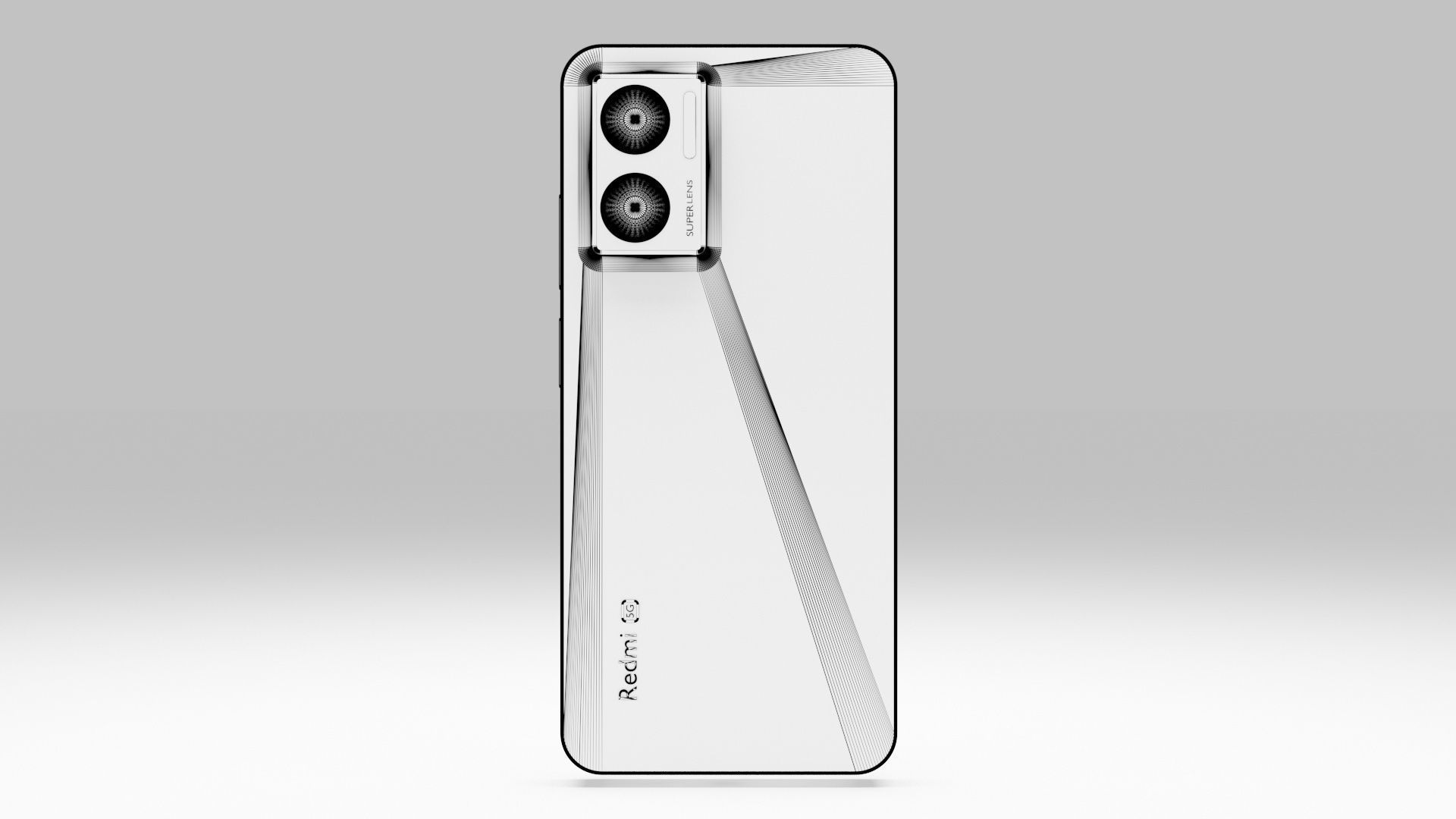 Xiaomi Redmi 10 5G 3D model_12