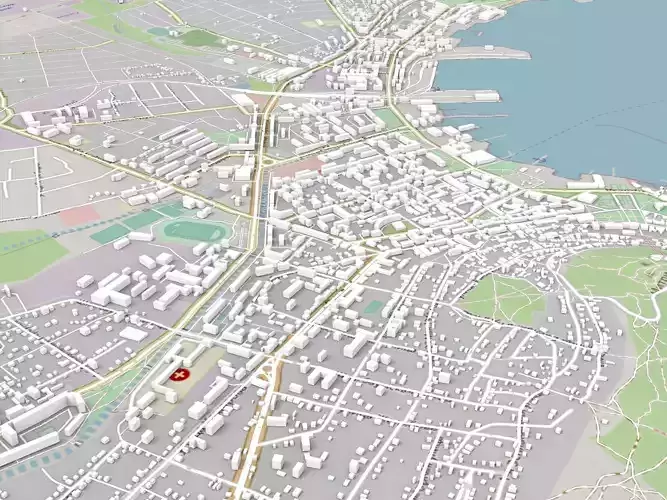 Cityscape Kerch Crimea Ukraine