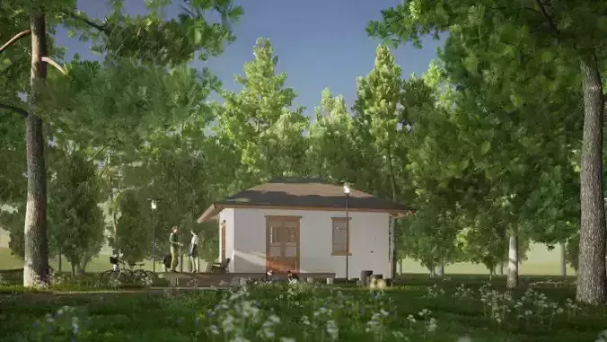 002Small house 1floor 35m2