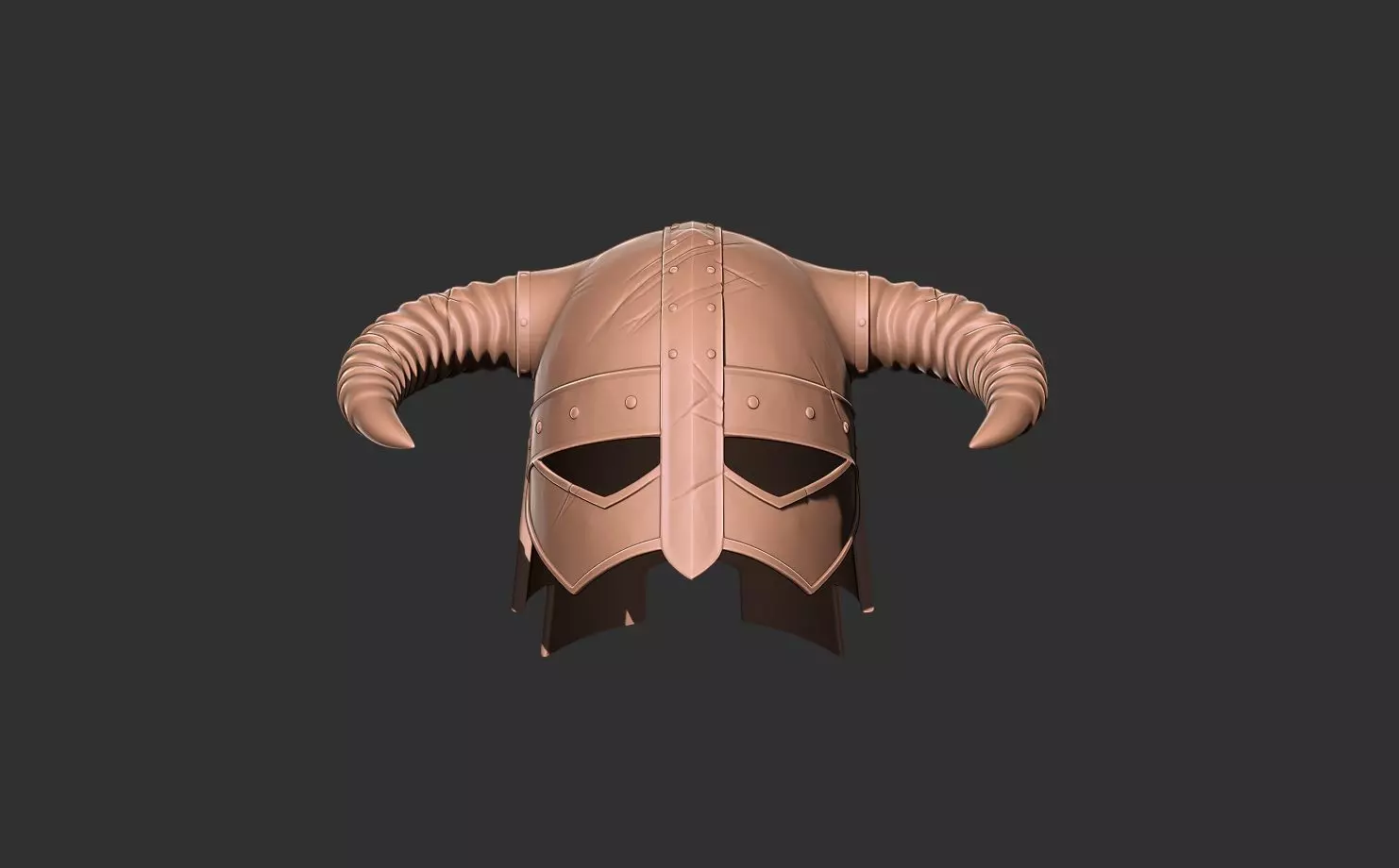 Dovahkin Helmet Free 3D print model