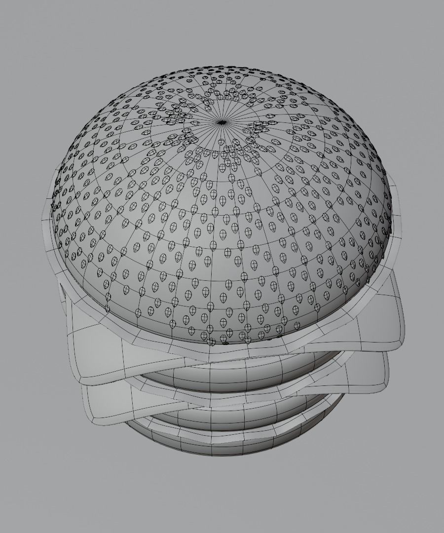 Burger 3D model 3D model_29