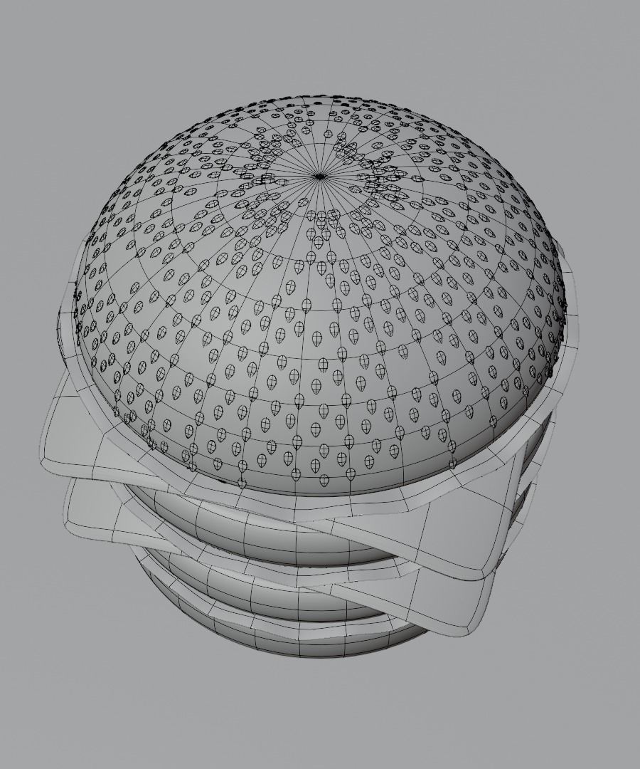 Burger 3D model 3D model_28