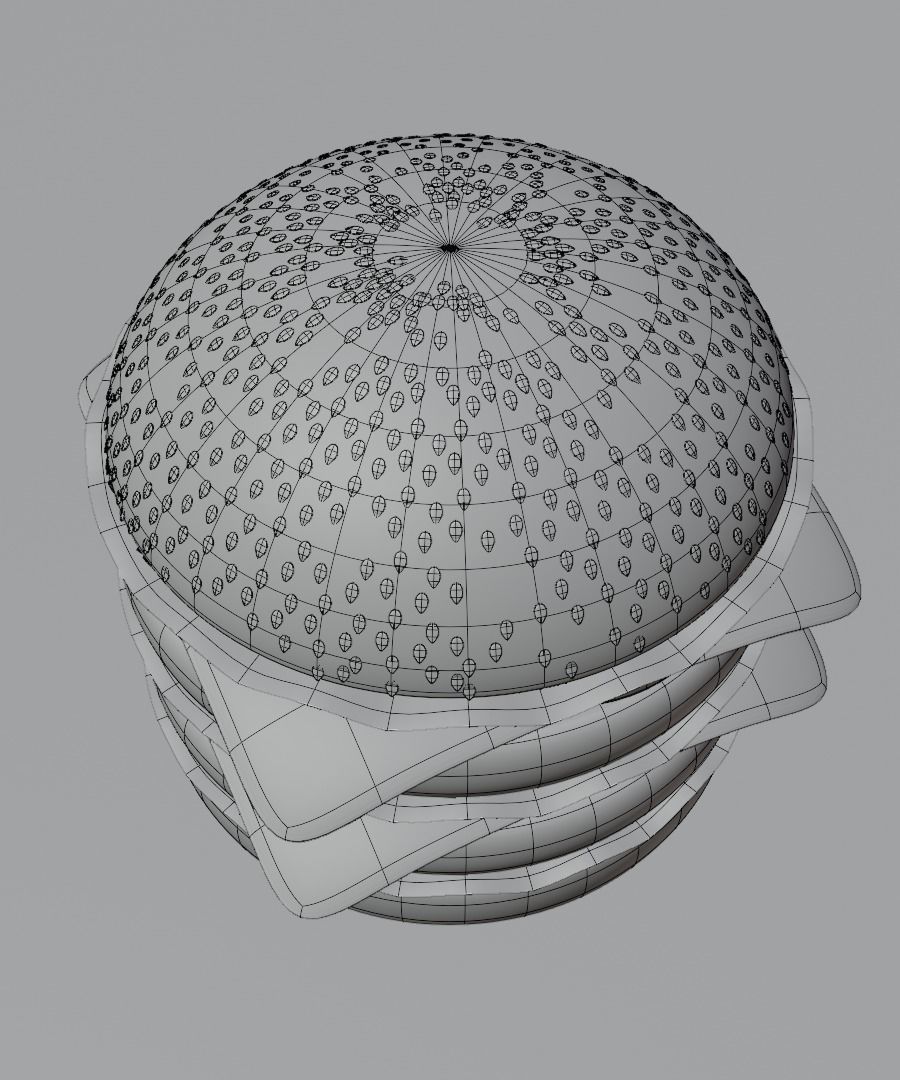 Burger 3D model 3D model_30