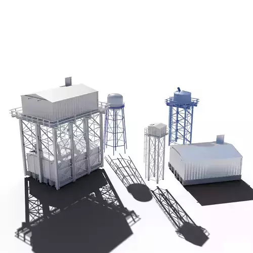 Steel Water Reservoir Tanks Collection 