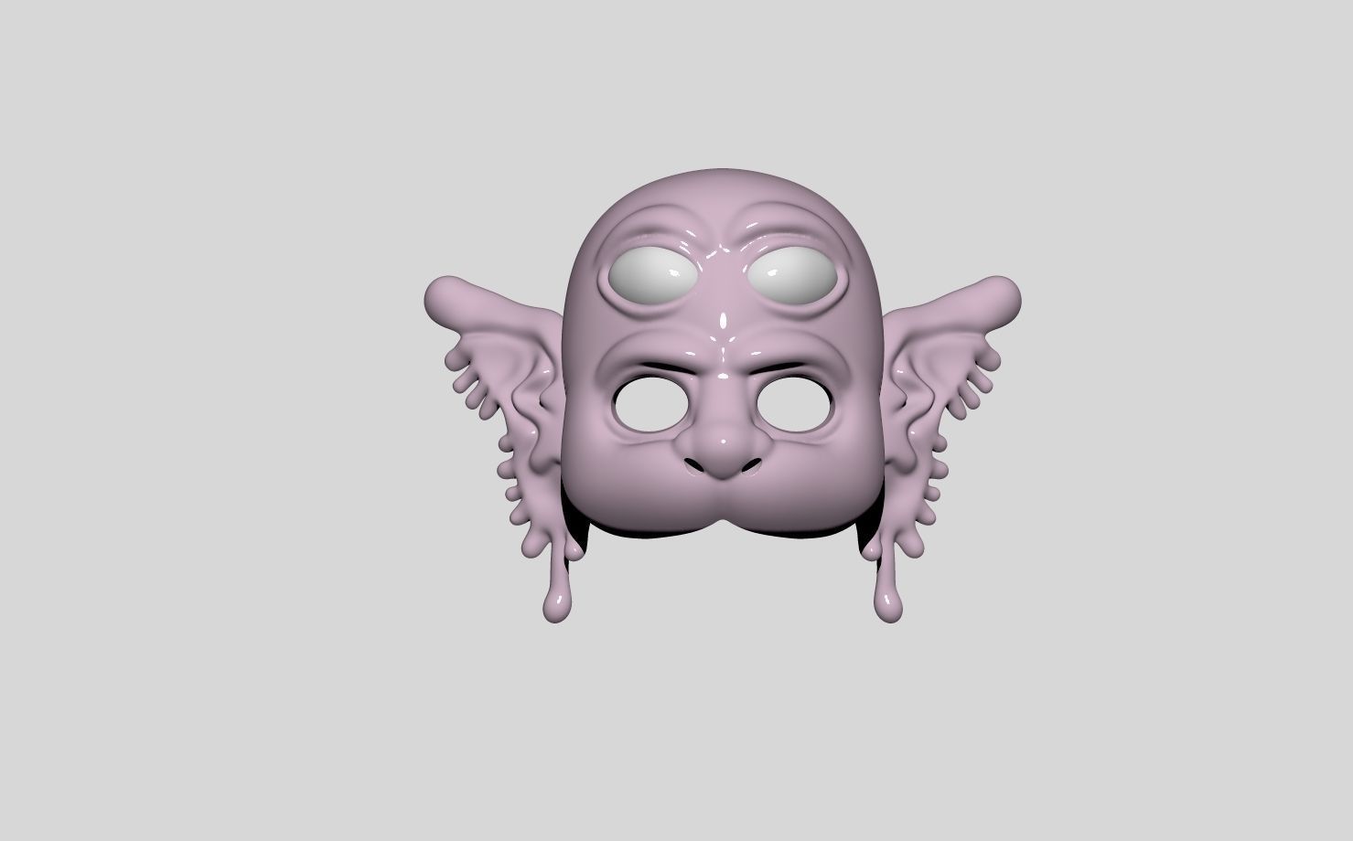 Melanie Martinez Mask  3D print model_3