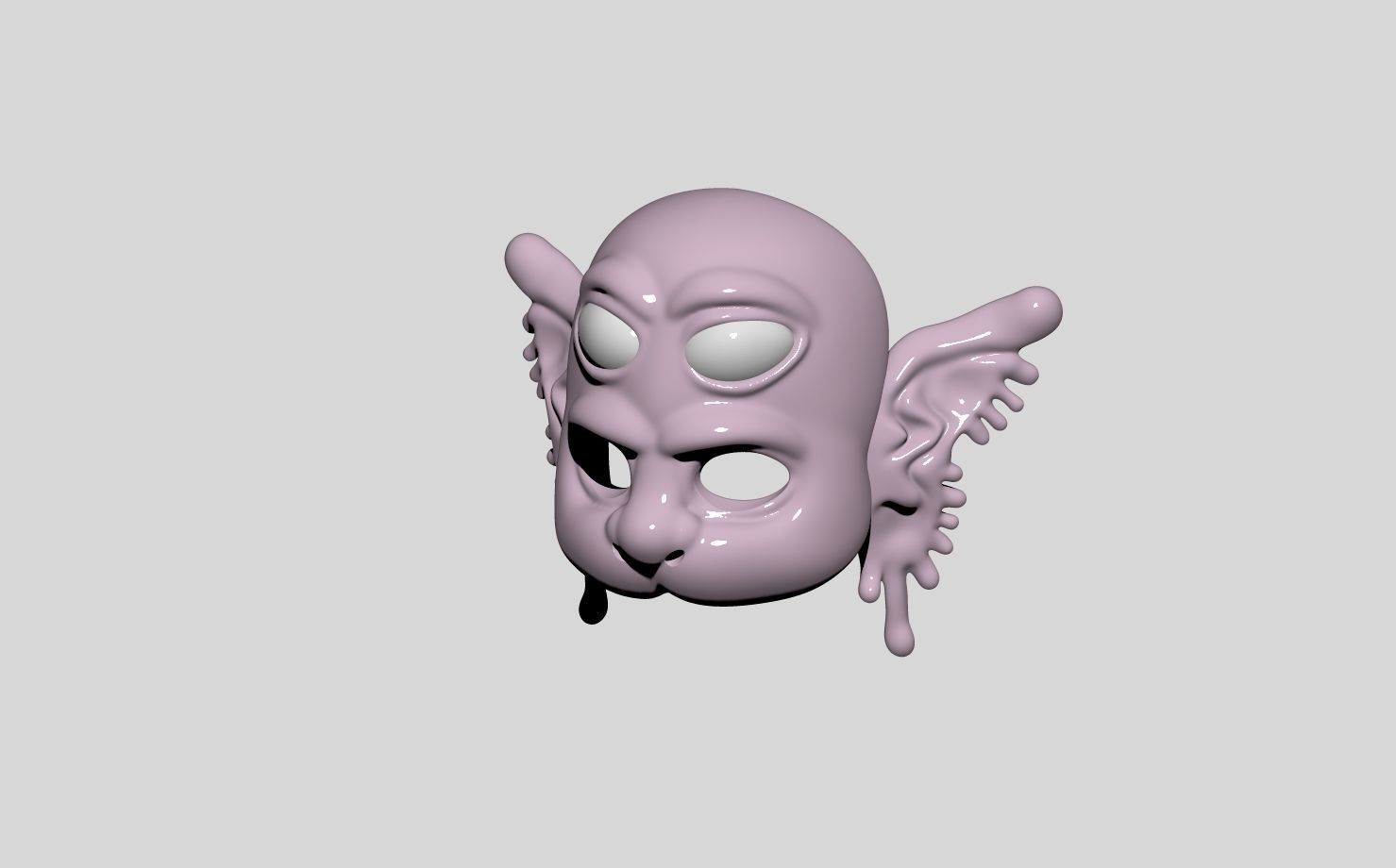 Melanie Martinez Mask  3D print model_4