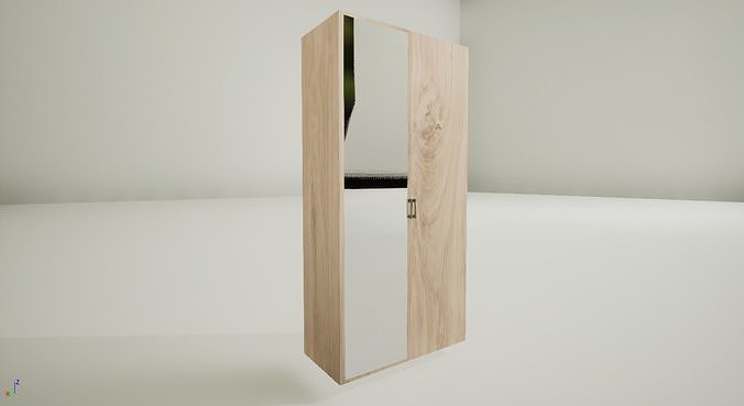 Modern Wardrobe 3D model
