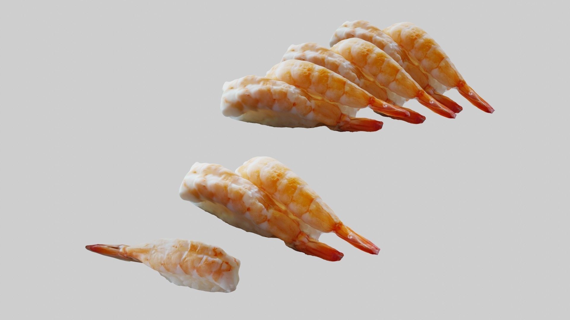 Sushi Restaurant Kit 3D Model Collection_9