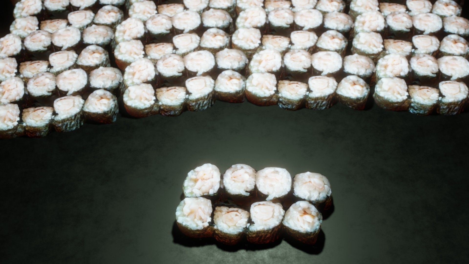 Sushi Restaurant Kit 3D Model Collection_13