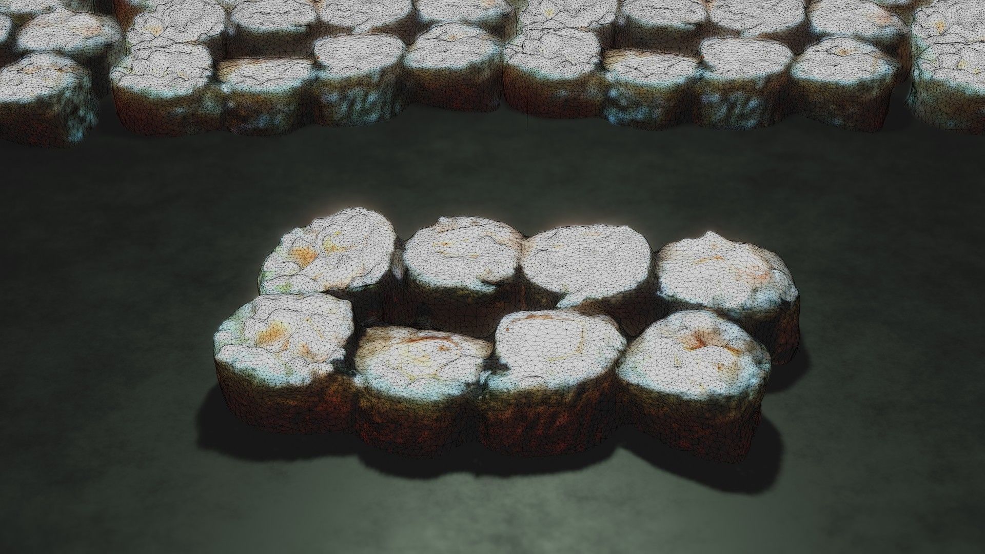 Real 3D scanned Ebi Hosomaki Sushi Roll 3D model_24