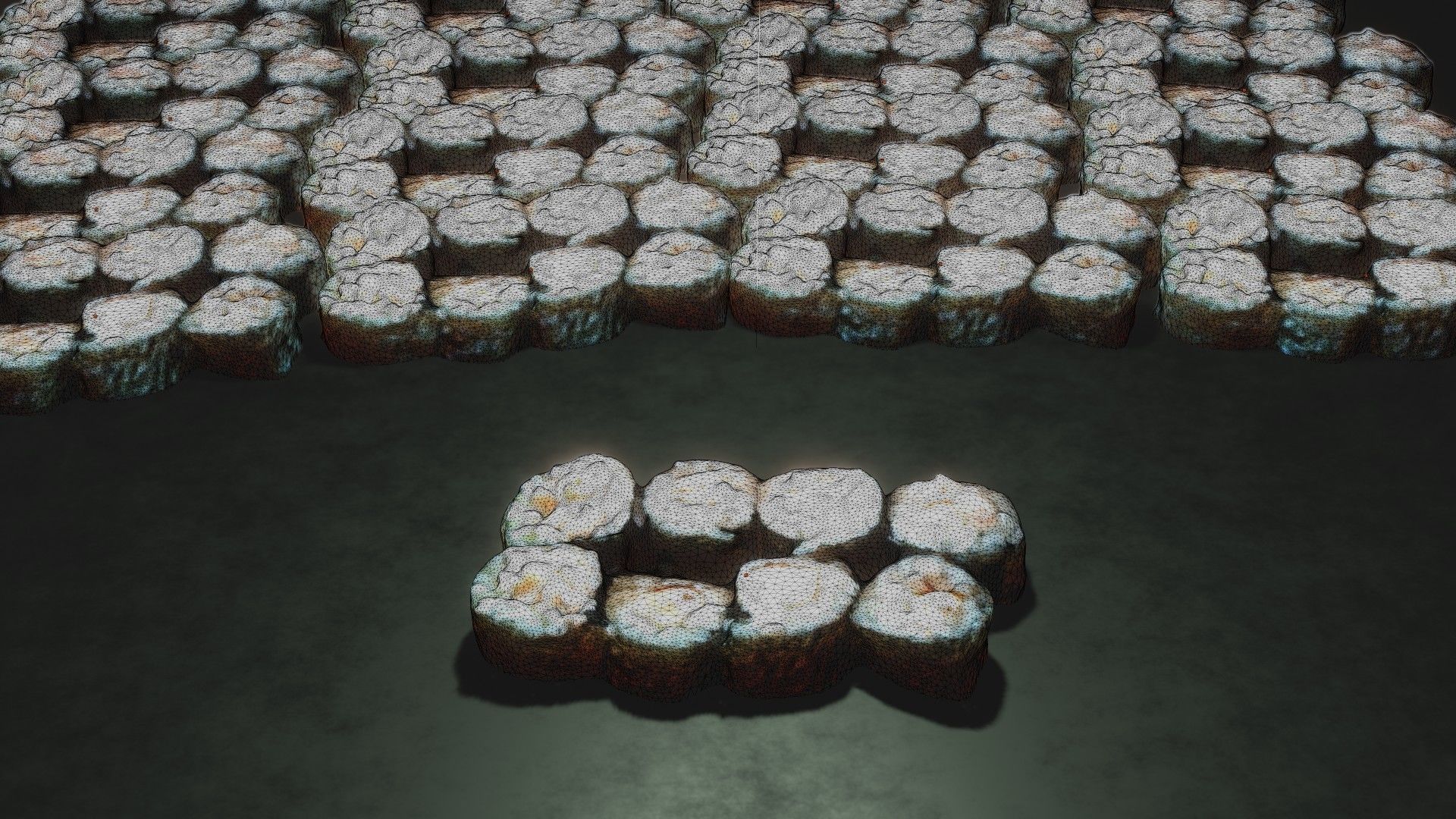 Real 3D scanned Ebi Hosomaki Sushi Roll 3D model_23