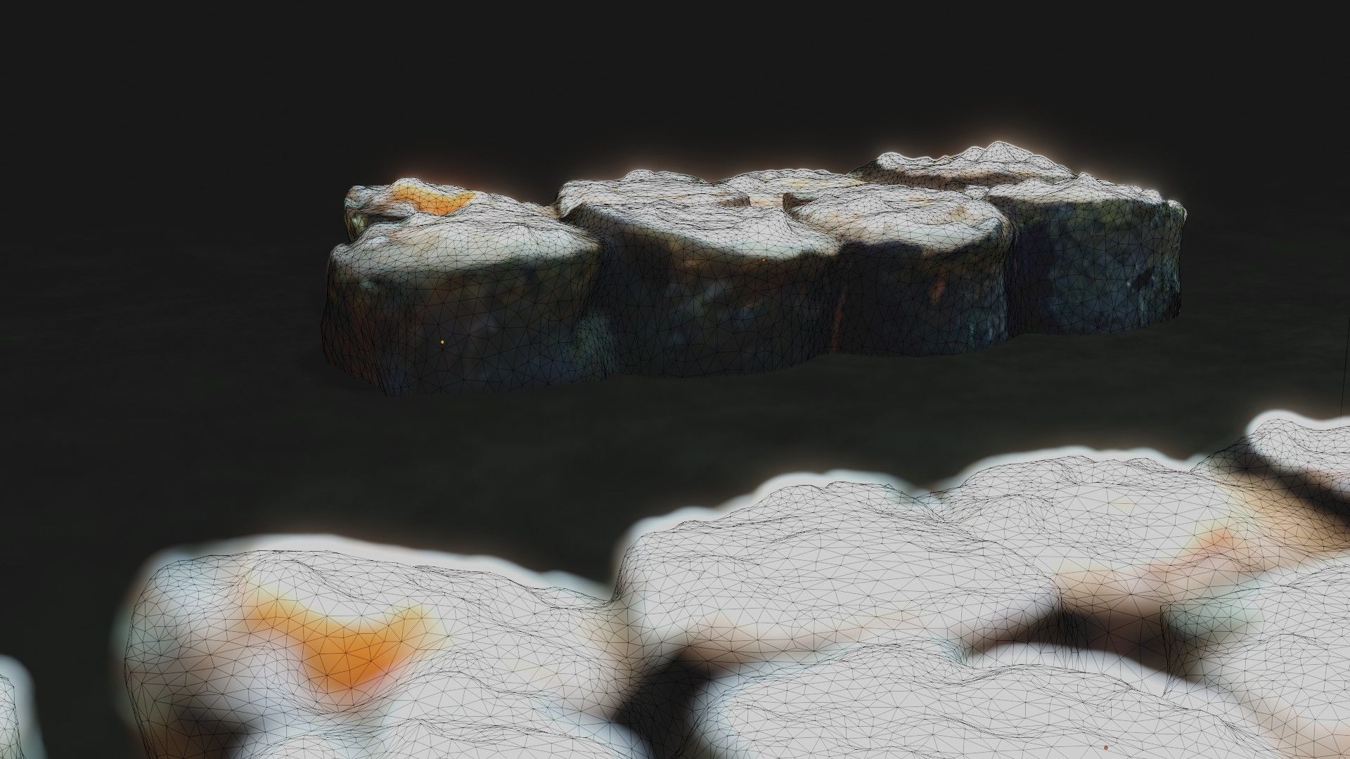 Real 3D scanned Ebi Hosomaki Sushi Roll 3D model_32