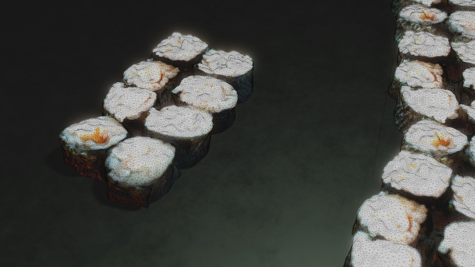 Real 3D scanned Ebi Hosomaki Sushi Roll 3D model_38