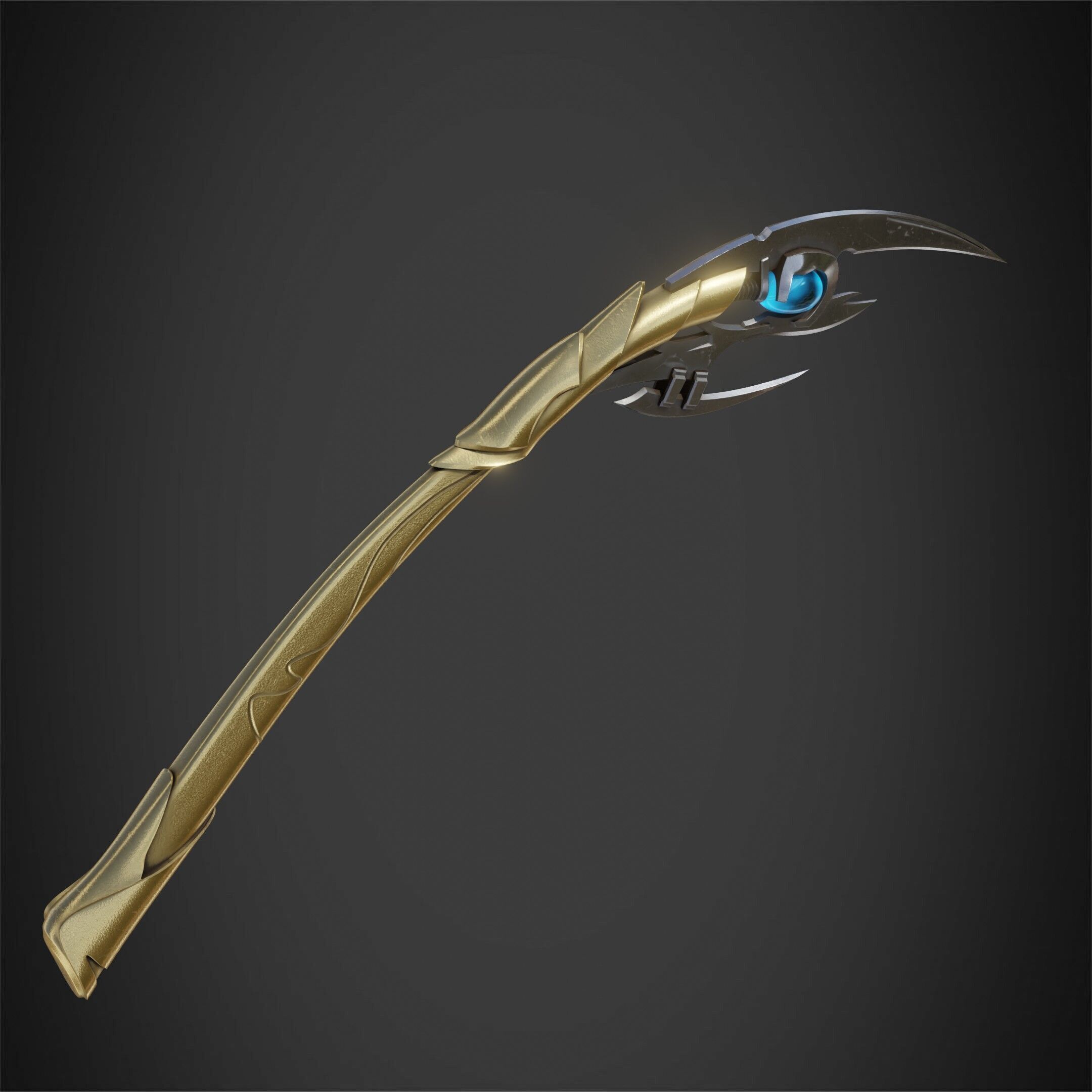Loki Chitauri Scepter for Cosplay 3D print model_10