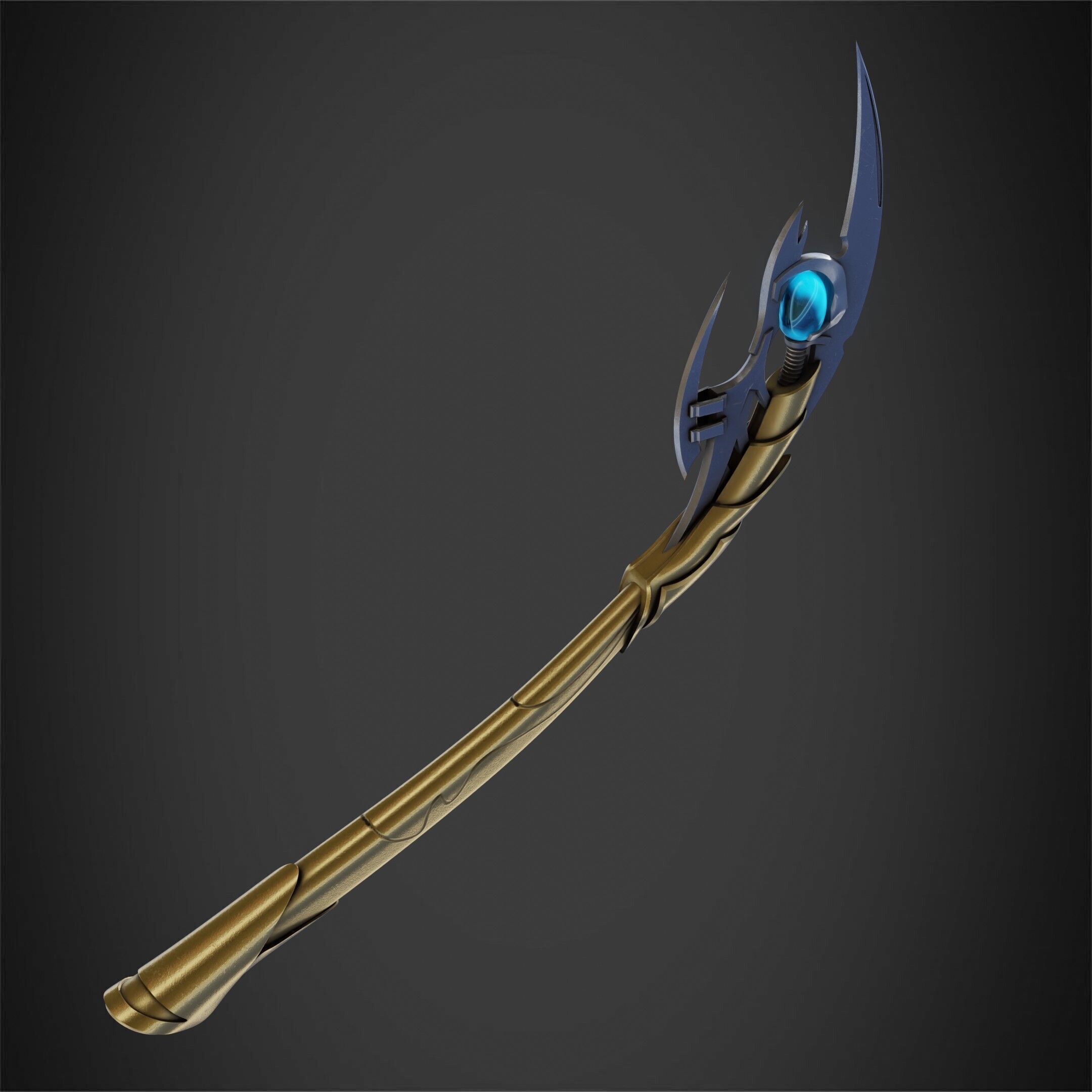 Loki Chitauri Scepter for Cosplay 3D print model_6