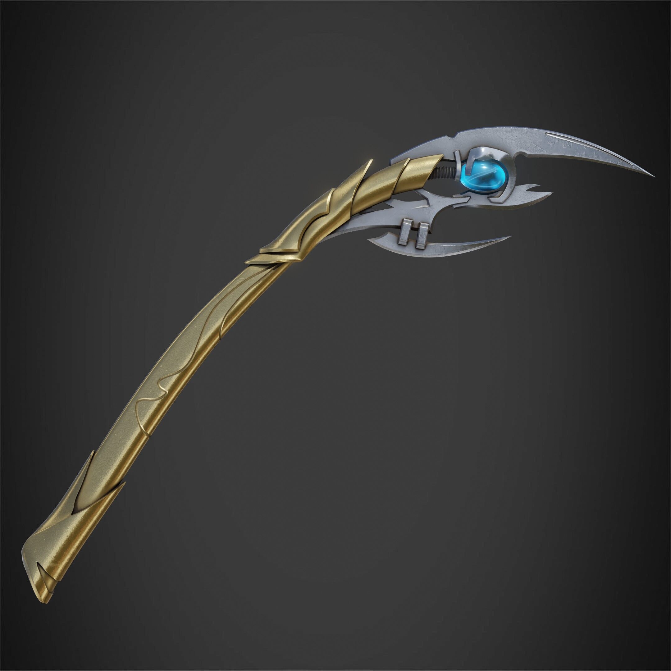 Loki Chitauri Scepter for Cosplay 3D print model_3