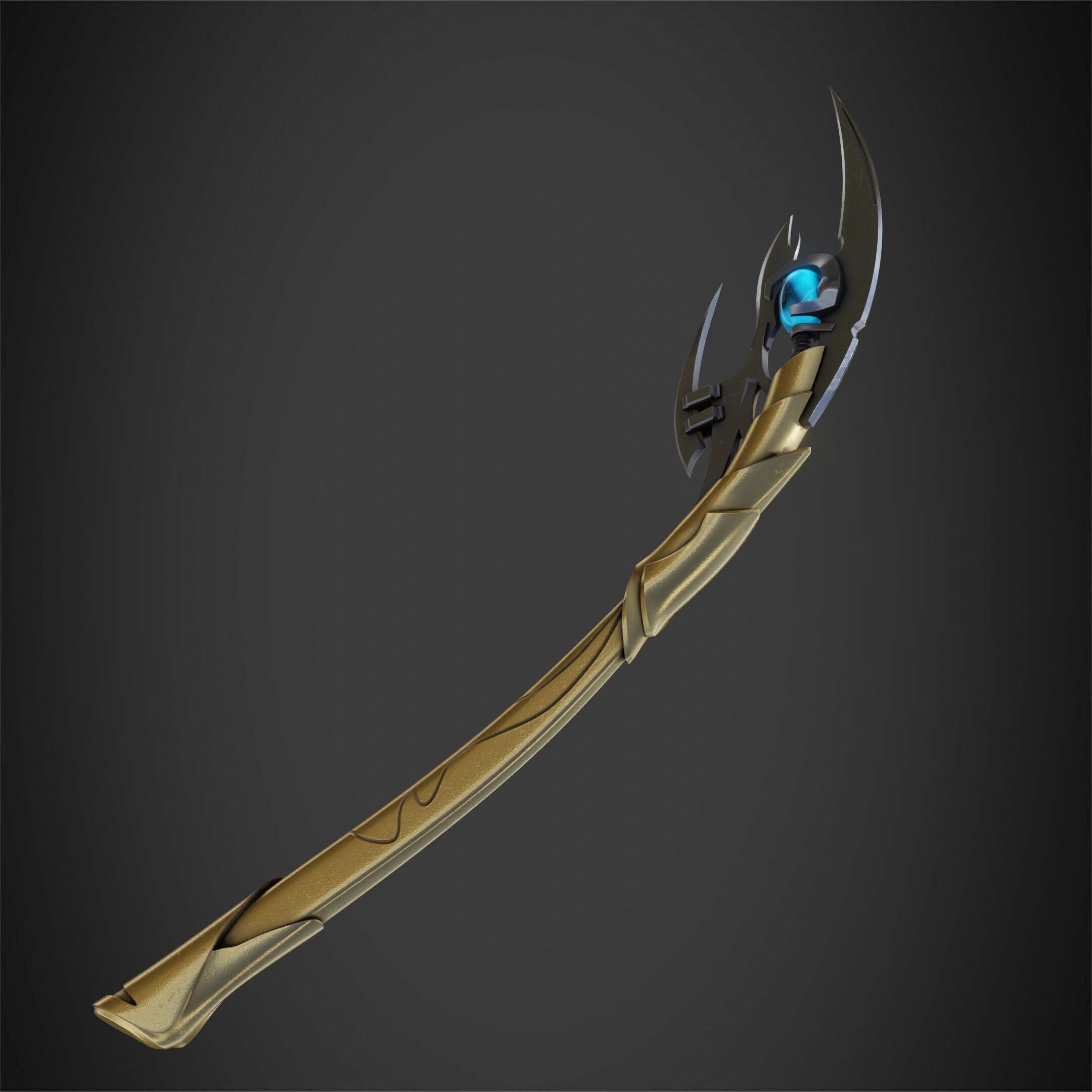 Loki Chitauri Scepter for Cosplay 3D print model_8
