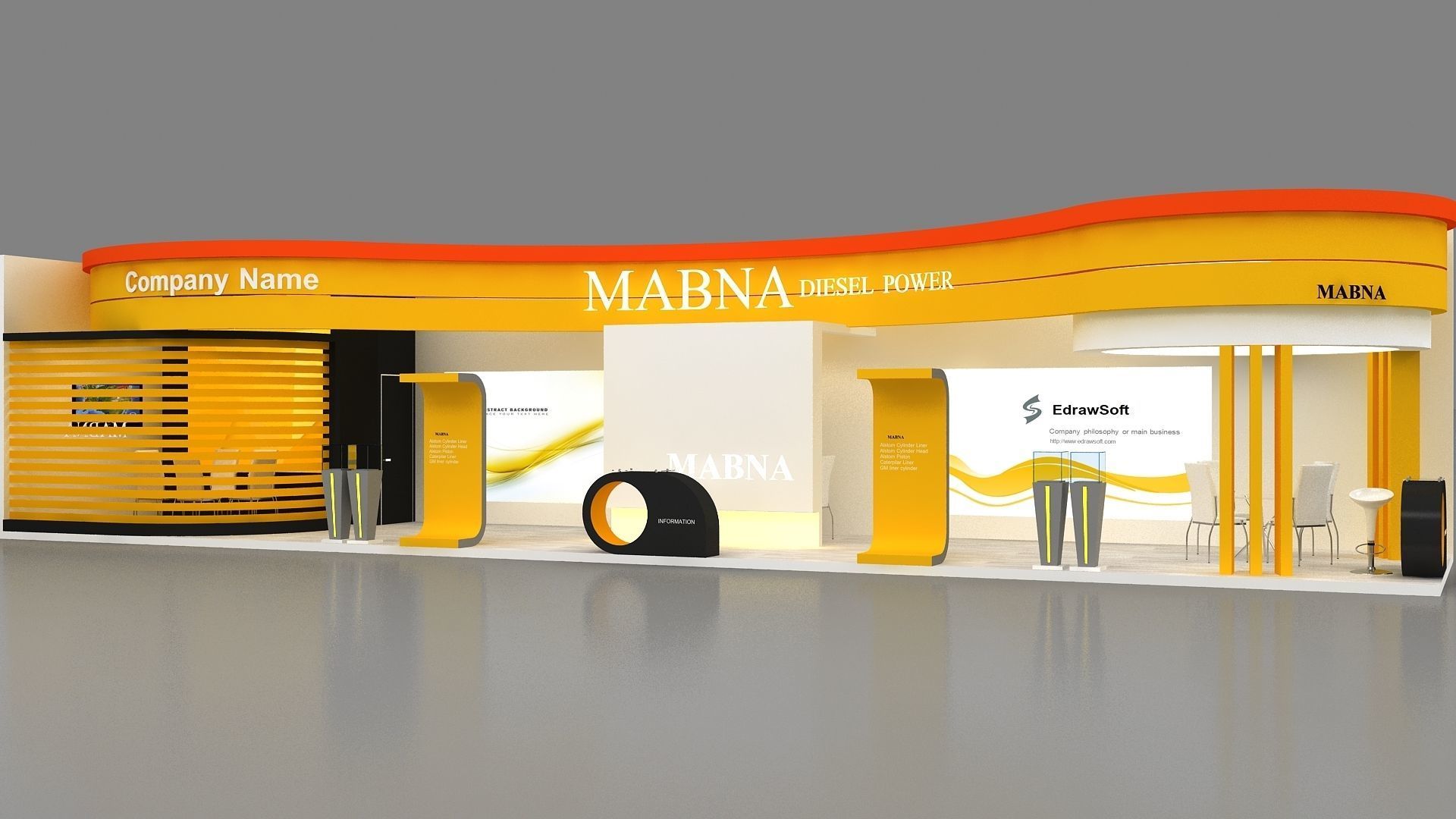 3D Model Exhibition 3D model_1