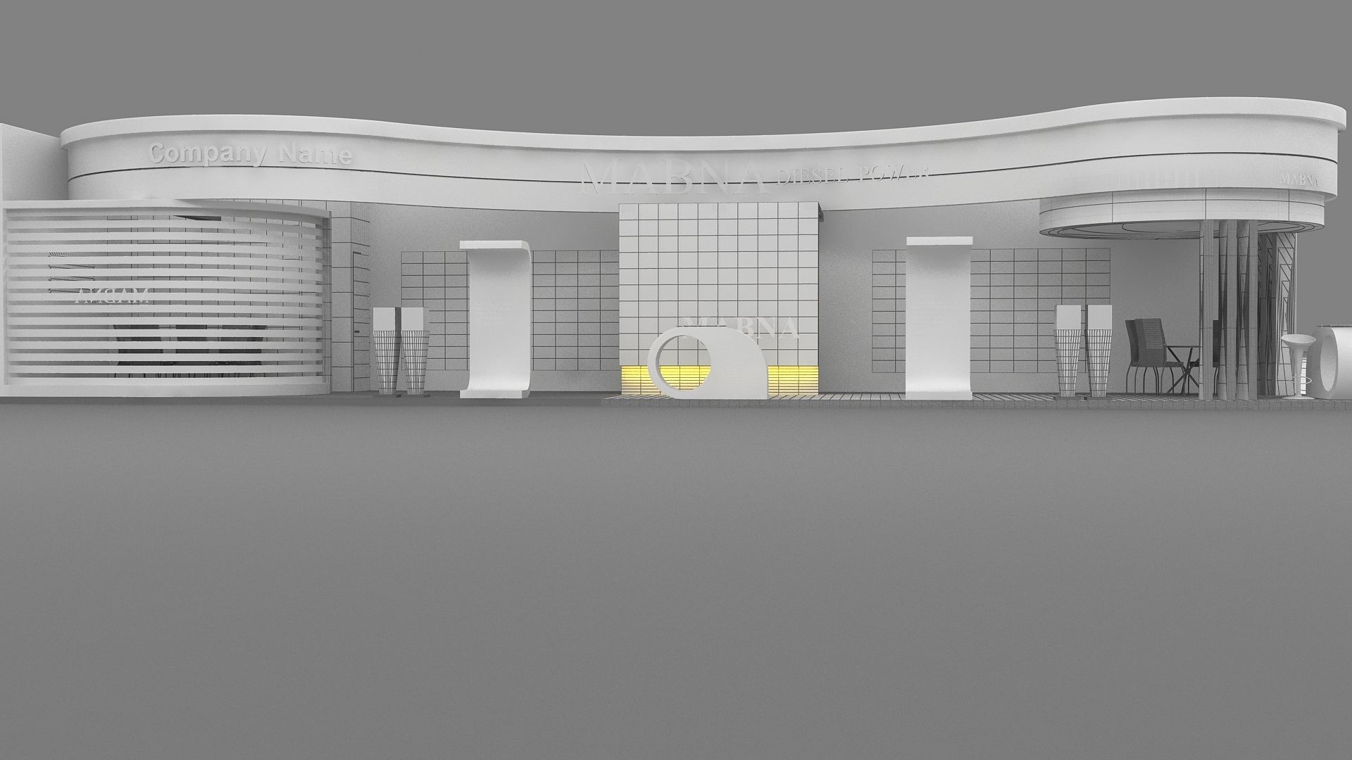 3D Model Exhibition 3D model_10