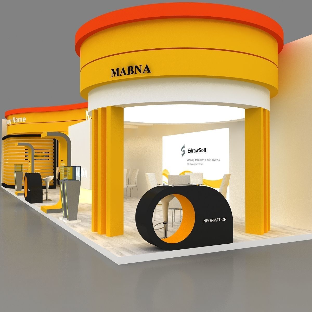 3D Model Exhibition 3D model_9