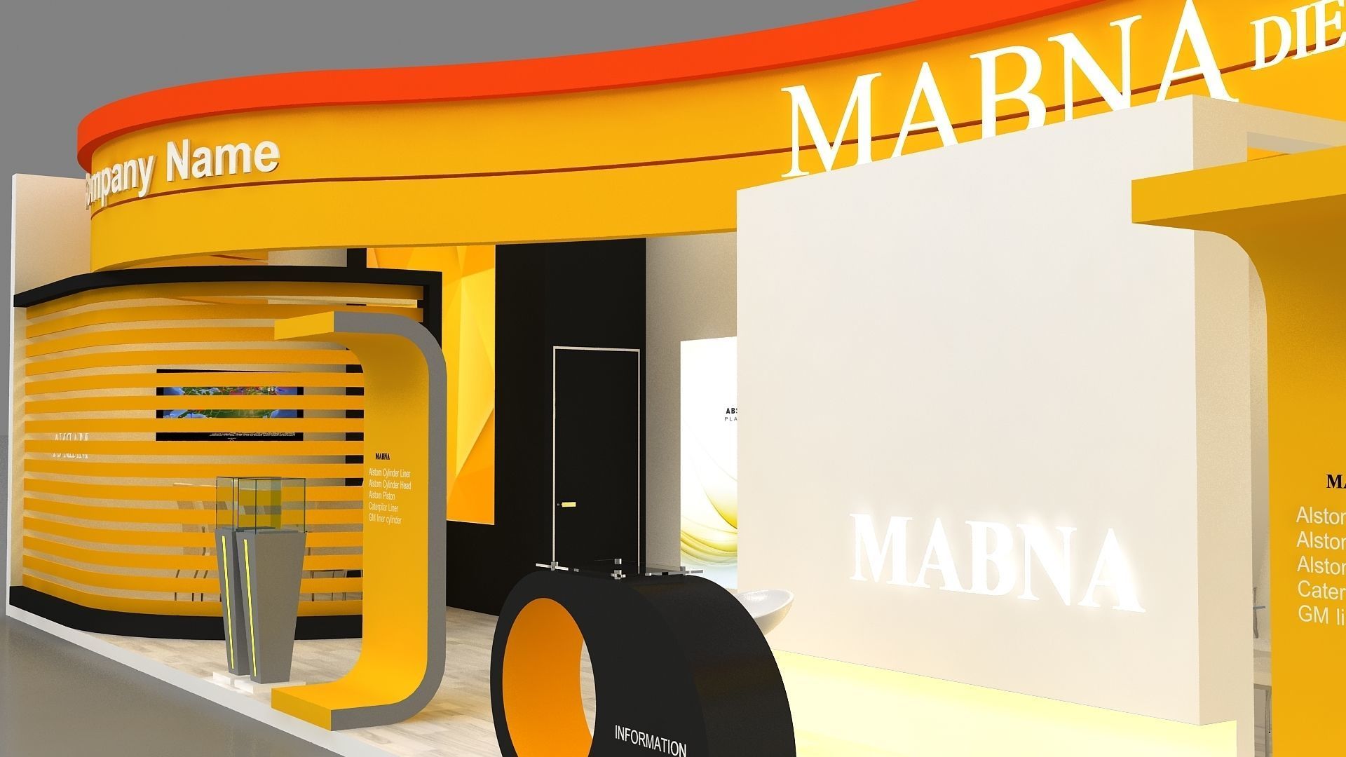 3D Model Exhibition 3D model_6