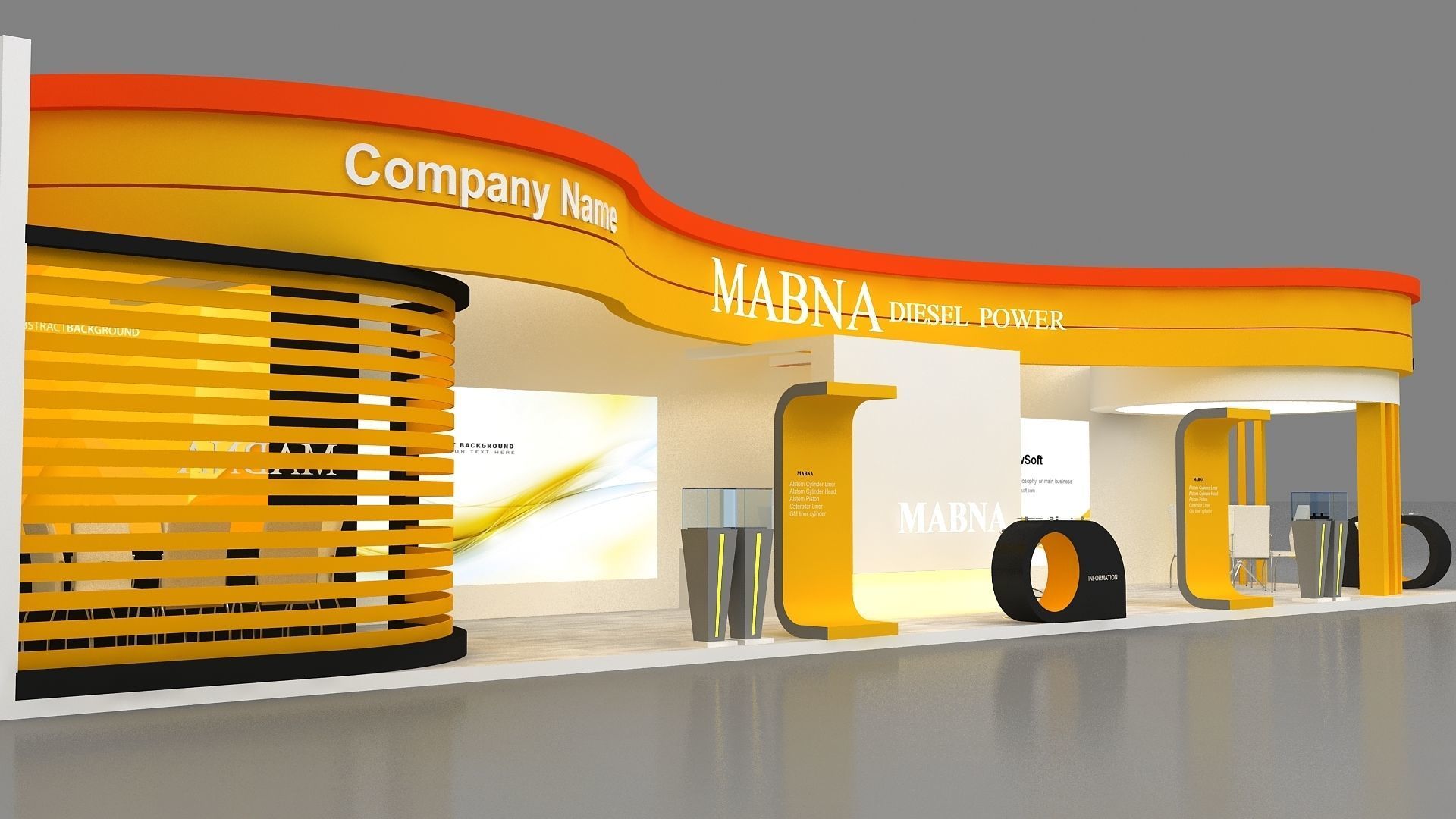 3D Model Exhibition 3D model_3