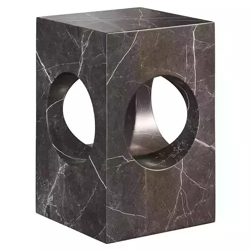 NOIR MERLIN SIDE TABLE 3D model
