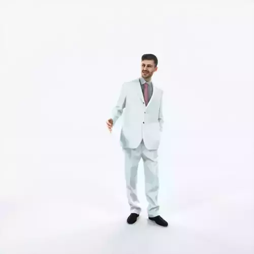 Posture 05C Explaining Couple Elegant BusinessMan