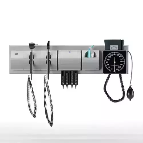 Wall Mount Diagnostic System 3D model