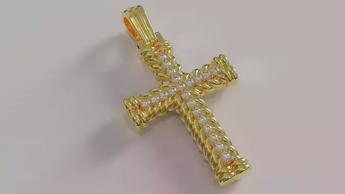 cross 3D print model